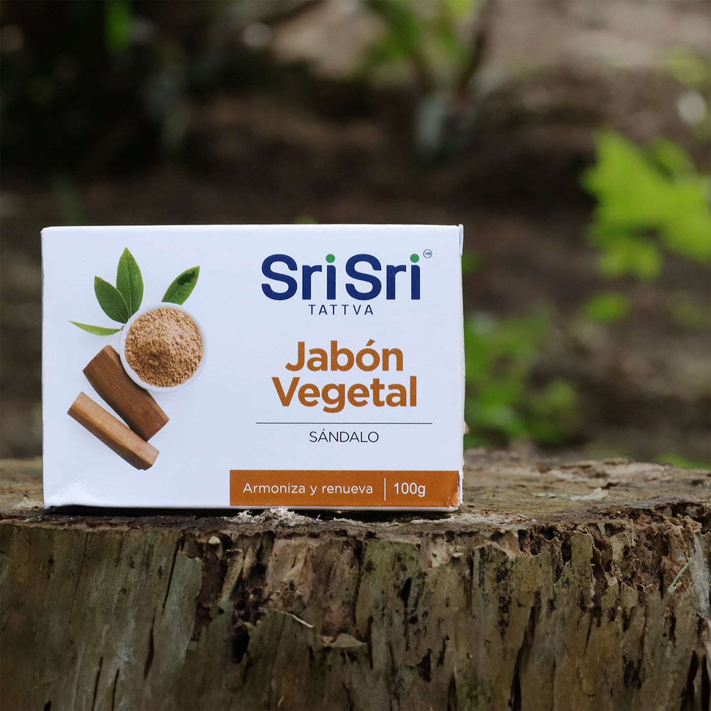 Jabón vegetal de Sándalo