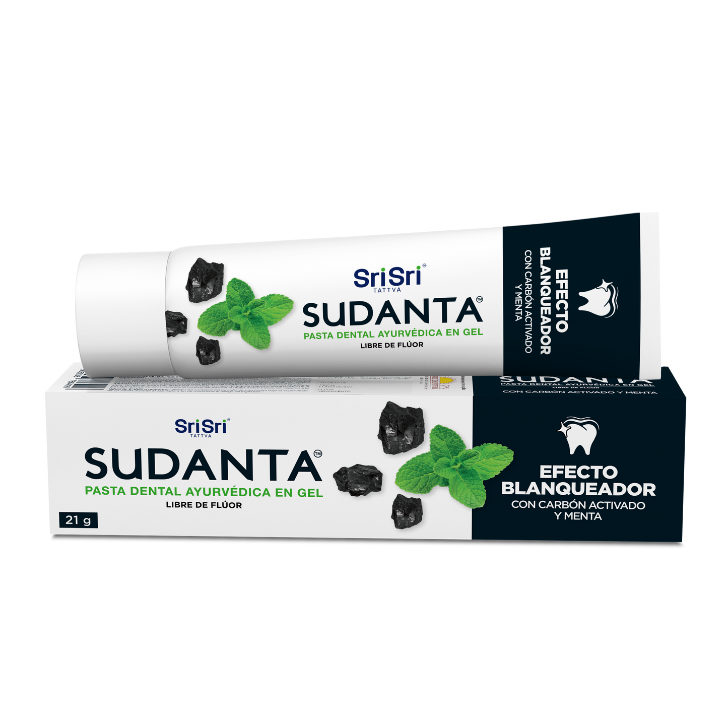 Sudanta Gel Efecto Blanqueador (carbón activado y menta)