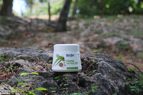 Crema con aloe vera y vitamina E