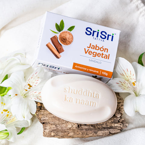 Jabón vegetal de Sándalo